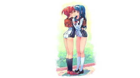 Two sexy 3D cartoon lesbian hotties going at it. . Anime lesnian porn
